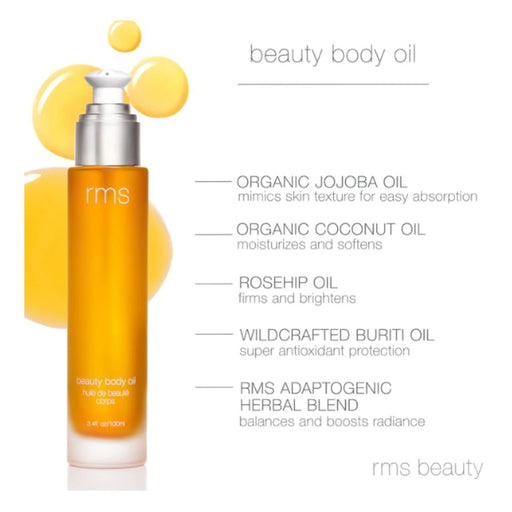 RMS Beauty Body Oil 3.4oz Ingredients