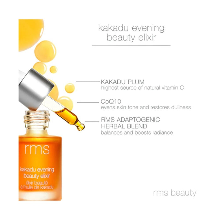RMS Beauty Kakadu Evening Beauty Elixir 15ml Product Info