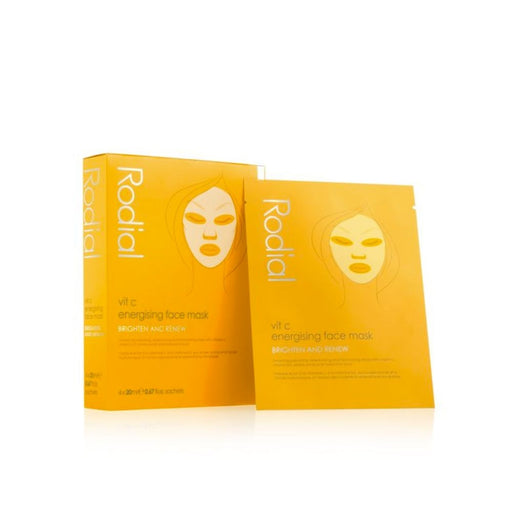 Rodial Vitamin C Energising Face Mask Brighten and Renew 4pk