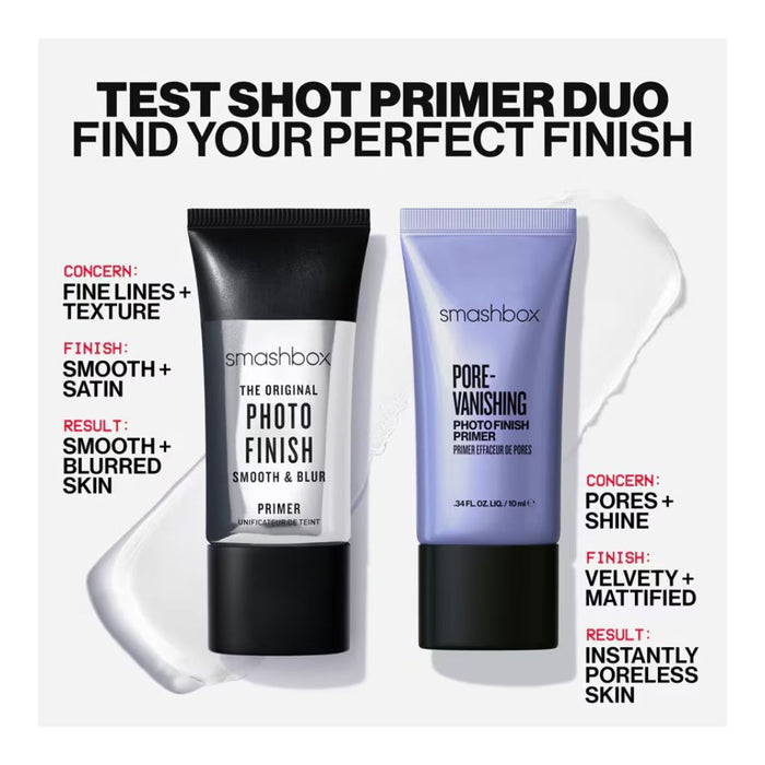 Smashbox Test Shot Primer Duo Original Smooth & Blur + Pore Vanishing