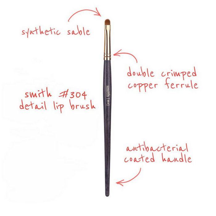 Smith Cosmetics 304 Detailed Lip Brush 3