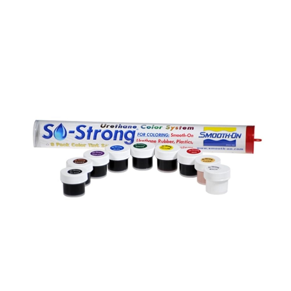 Smooth-On 9 Pack Color Tint Sampler Urethane Color System — Frends Beauty