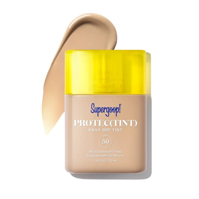 Supergoop! Protec(tint) Daily SPF50 Tint 22W Light Neutral Warm with swatch