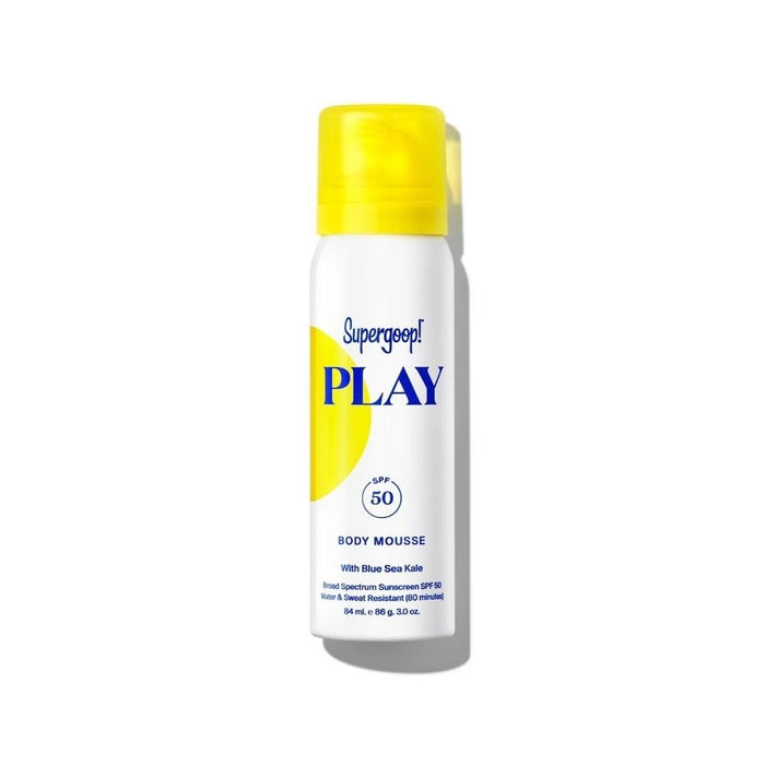 Supergoop! Play Body Mousse With Blue Sea Kale 3oz 
