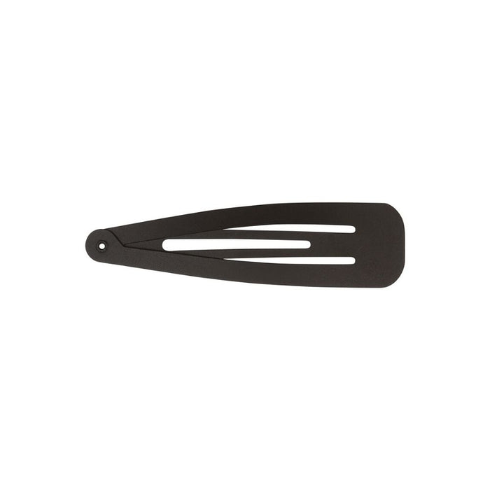Take Two Products Clip-Ease Snap Clips Matte Black 12ct. — Frends Beauty