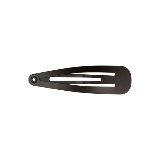 Take Two Products Clip-Ease Snap Clips Matte Black 12ct. Medium Single