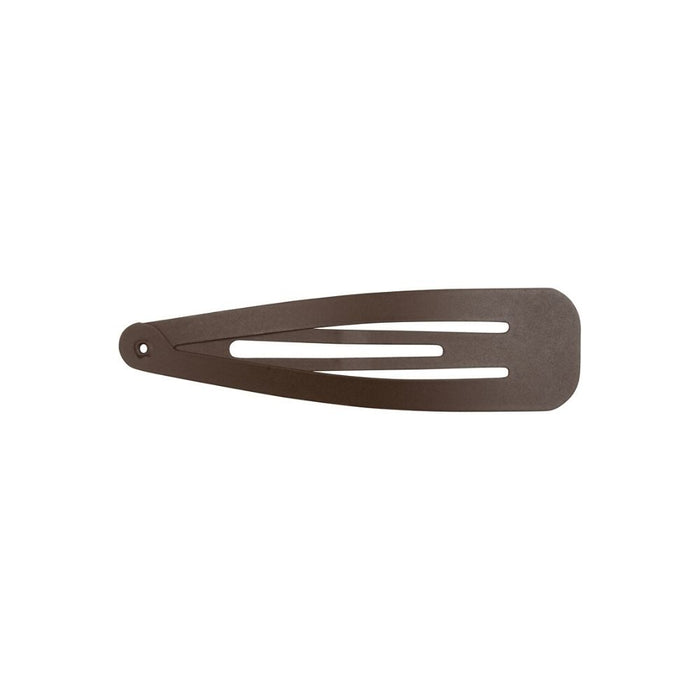 Take Two Products Clip-Ease Snap Clips Matte Brown 12ct. Large Single