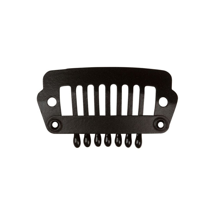 Take Two Products Clip-Ease Toupee Clips Matte Black 12ct. Small Single