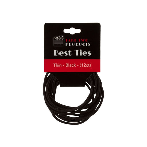 Take Two Products Best-Ties Thin 12ct. Black