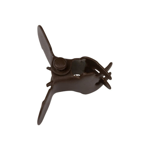 Take Two Products Clip-Ease Butterfly Clips Matte Brown 12ct. Small Single