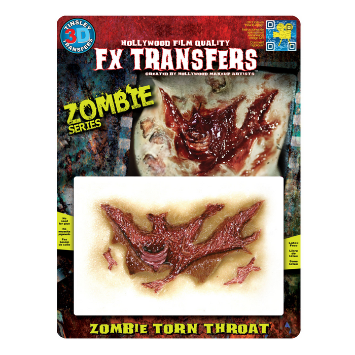 Tinsley FX Transfers Zombie Torn Throat