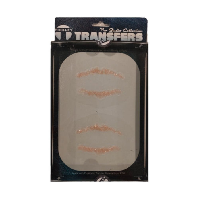 Tinsley Transfers TL001 - 2 x Pair Cracked Lips 