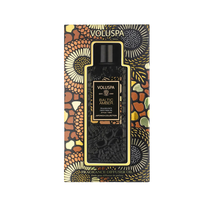 Voluspa Fragrance Diffuser Oil 0.5oz Baltic Amber packshot