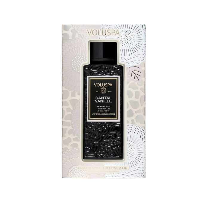 Voluspa Fragrance Diffuser Oil 0.5oz Santal Vanille packshot