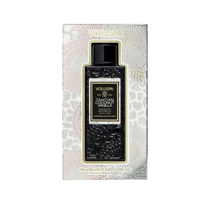 Voluspa Fragrance Diffuser Oil 0.5oz Tahitian Coconut Vanilla packshot
