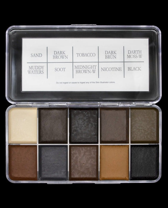 Skin Illustrator Western Grunge Palette open 