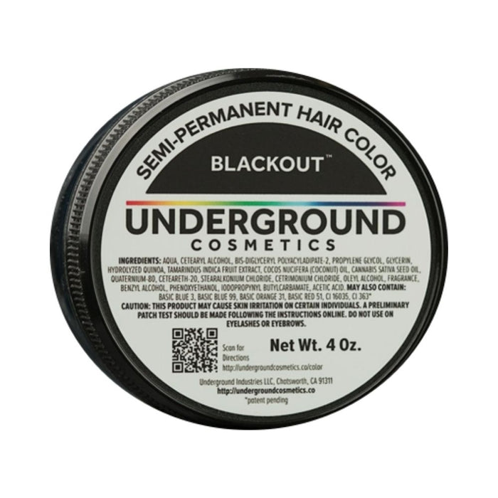 Westmore FX Bold Hair Color 4oz Blackout