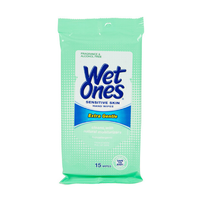 Wet Ones Hand Wipes 20ct Fragrance Alcohol Free