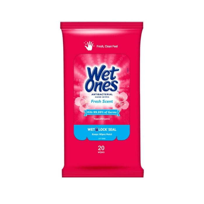 Wet Ones Hand Wipes 20ct Fresh Scent